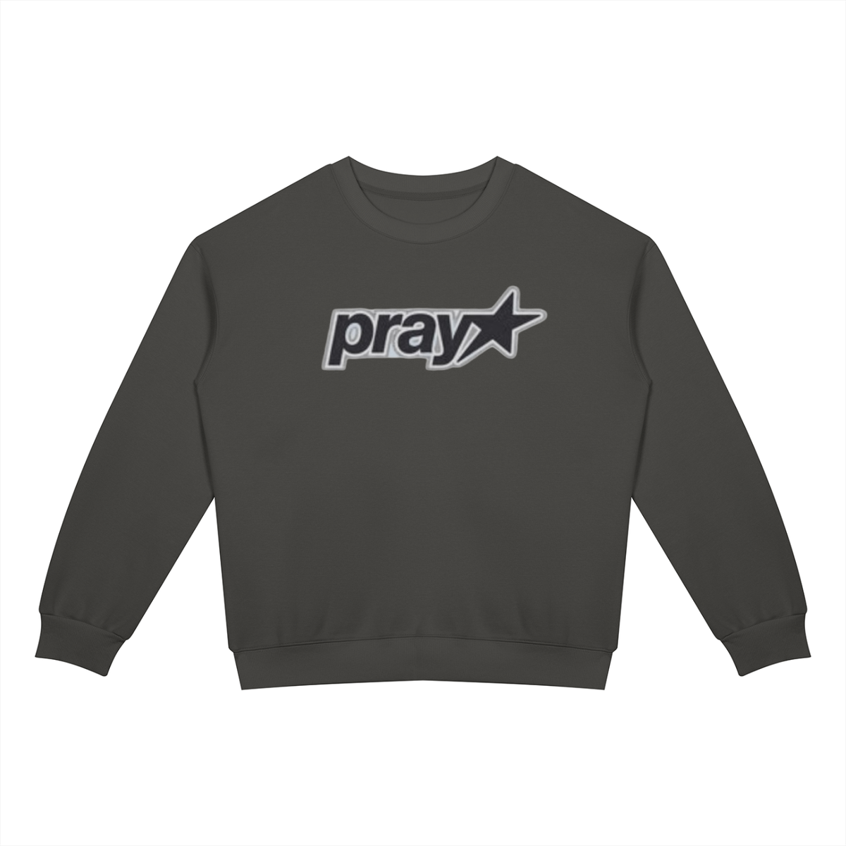 THE PRAY Drop shoulder Crewneck Sweatshirt