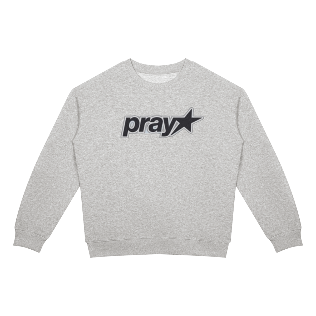 THE PRAY Drop shoulder Crewneck Sweatshirt