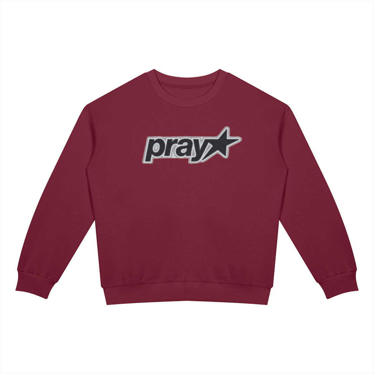 THE PRAY Drop shoulder Crewneck Sweatshirt